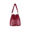 Kép 2/11 - Solier FL19 elegáns női bőr oldaltáska- burgundy