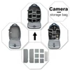 Kono vízálló, ütésálló DSLR fényképezőgép hátizsák - tengerkék-5