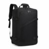Kép 1/8 - Kono könnyű utazó üzleti hátizsák fekete L-méret