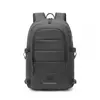 Kép 2/13 - Kono többrekeszes vízálló hátizsák USB töltőporttal - fekete-01