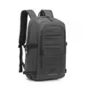 Kép 1/13 - Kono többrekeszes vízálló hátizsák USB töltőporttal - fekete
