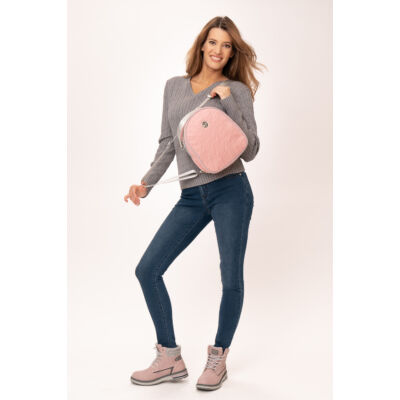 Budmil divatos vízlepergető hátizsák- pink