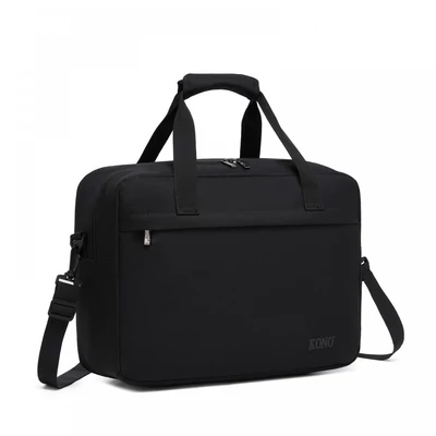 KONO kézipoggyász- kabin utazótáska- fekete