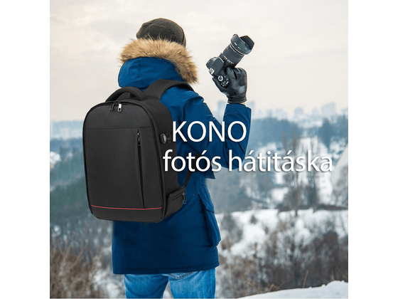 KONO fotós hátizsákok
