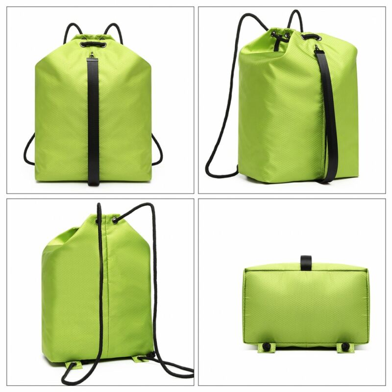 KONO uniszex divatos vízálló hátizsák-zöld