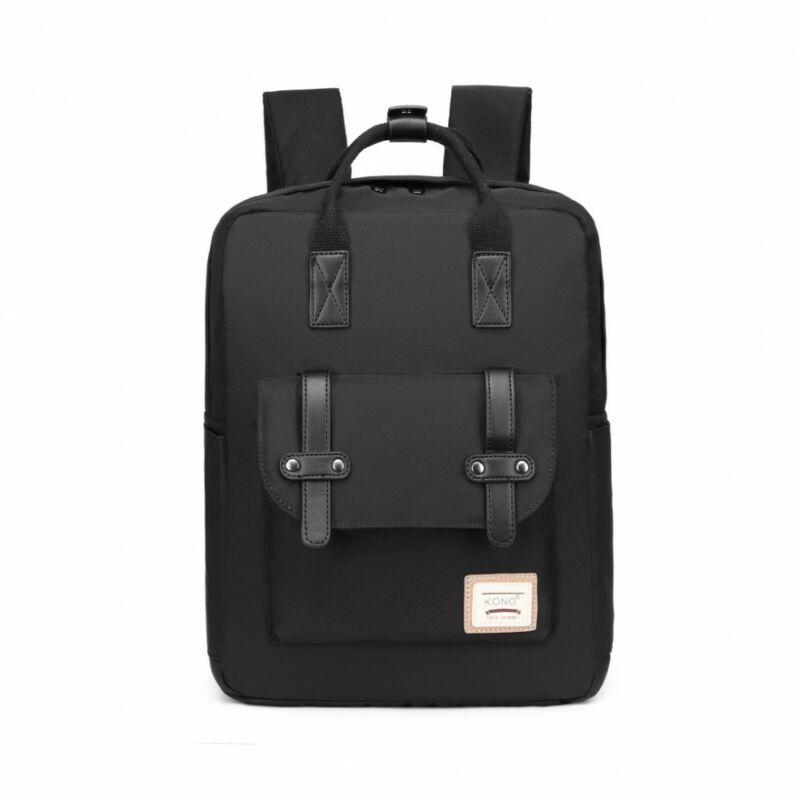 KONO könnyű hátizsák-fekete-01